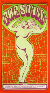 Appraisal: Bill Graham Vintage Rock Posters BG Wes Wilson American b