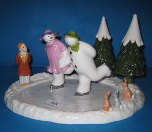 Appraisal: Coalport The Snowman Character Figure Ice Dance Limited edition Boxed