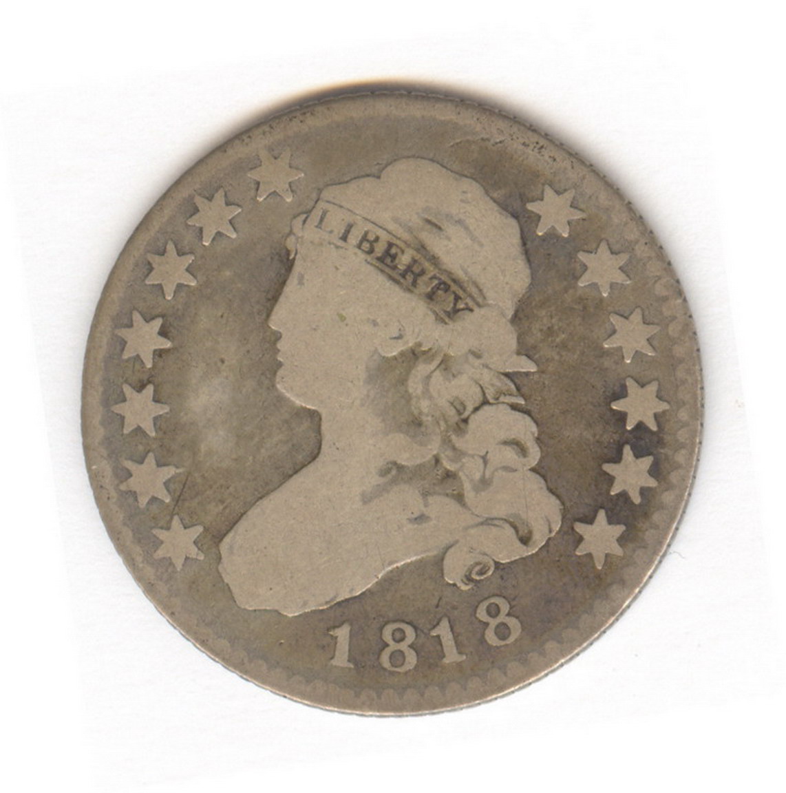 Appraisal: U S LIBERTY CAP QUARTER Estate coin