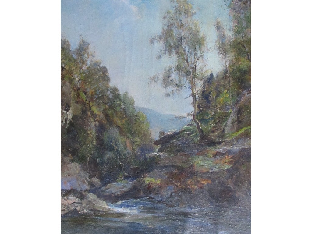 Appraisal: ARCHIBALD KAY RSA RSW - RIVER LENY Oil on canvas