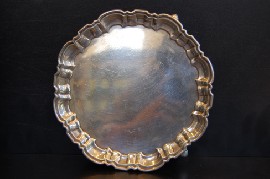 Appraisal: STERLING SILVER SALVER