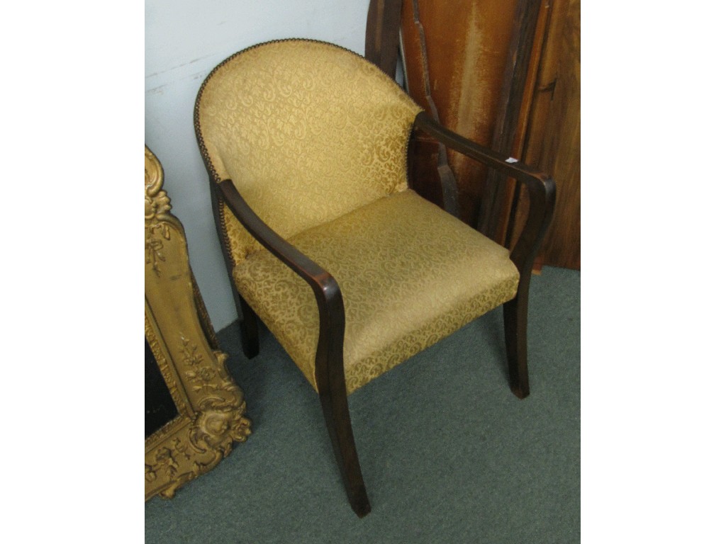 Appraisal: Open armchair