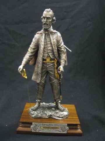 Appraisal: Chilmark Pewter Civil War Figurine ''Bedford Forrest'' by Francis Barnum