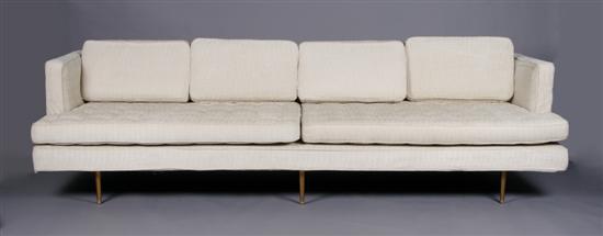 Appraisal: An American Upholstered Sofa Edward Wormley for Dunbar Length inches