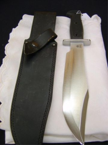 Appraisal: BLACK ANACONDA II KNIFE W SHEATH