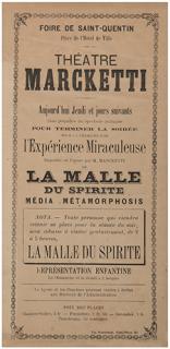 Appraisal: Theatre Marcketti La Malle du Spirite Marcketti Edouard Theatre Marcketti