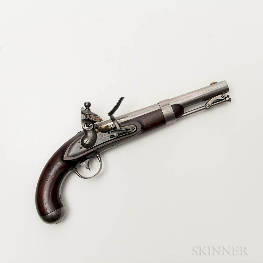 Appraisal: U S Model Flintlock Pistol U S Model Flintlock Pistol