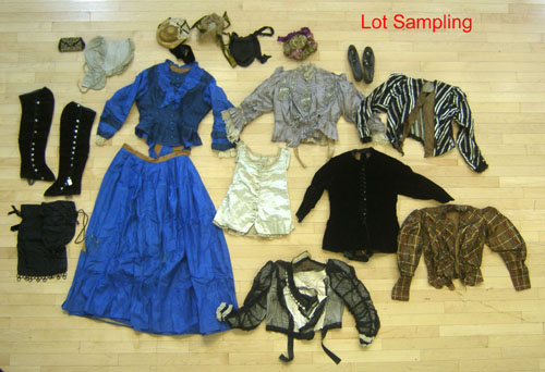 Appraisal: Group of Victorian clothing and accessories