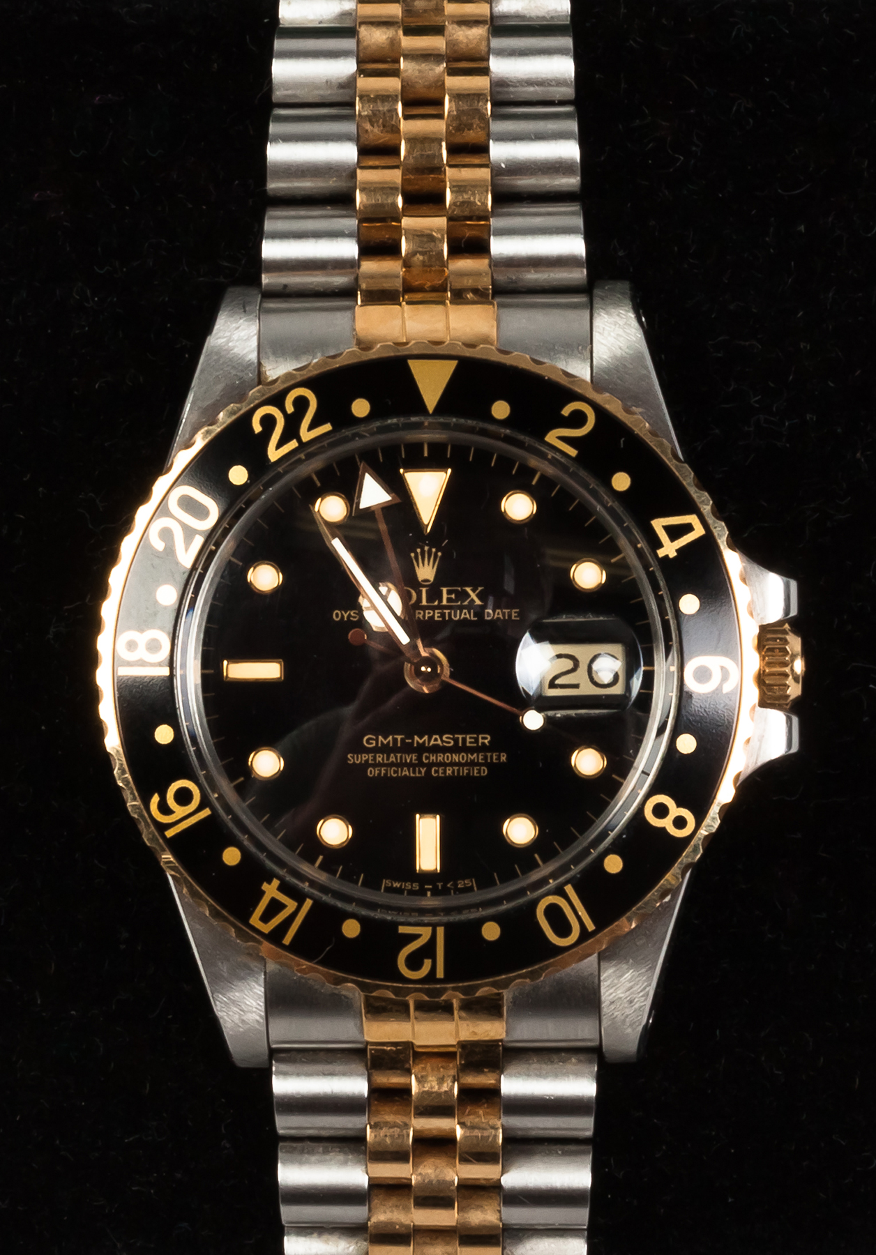 Appraisal: Rolex GMT-Master k Steel Men s Wrist Watch Oyster Perpetual