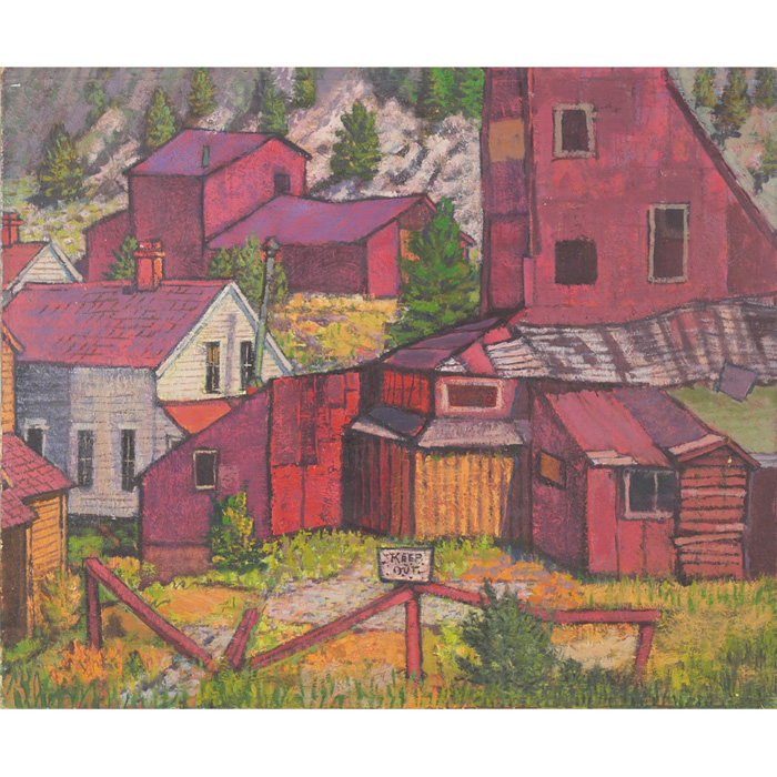 Appraisal: Paul Kauver Smith American - Colorado Mine c oil on