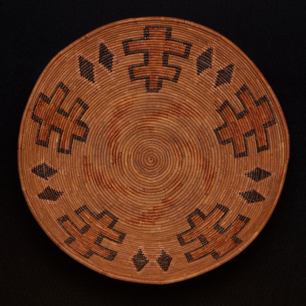 Appraisal: A California Mission basket First-quarter th Century Coiled bowl with