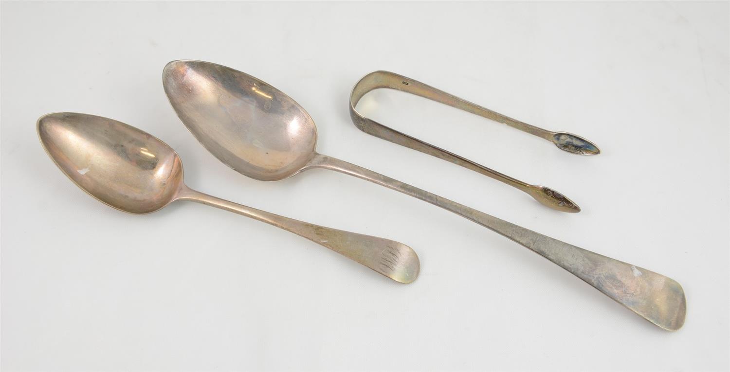 Appraisal: English sterling serving spoon London c - maker GEC along