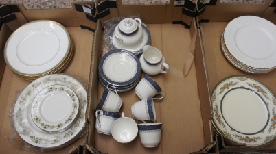 Appraisal: A collection of pottery to include Royal Doulton Sherbrooke part