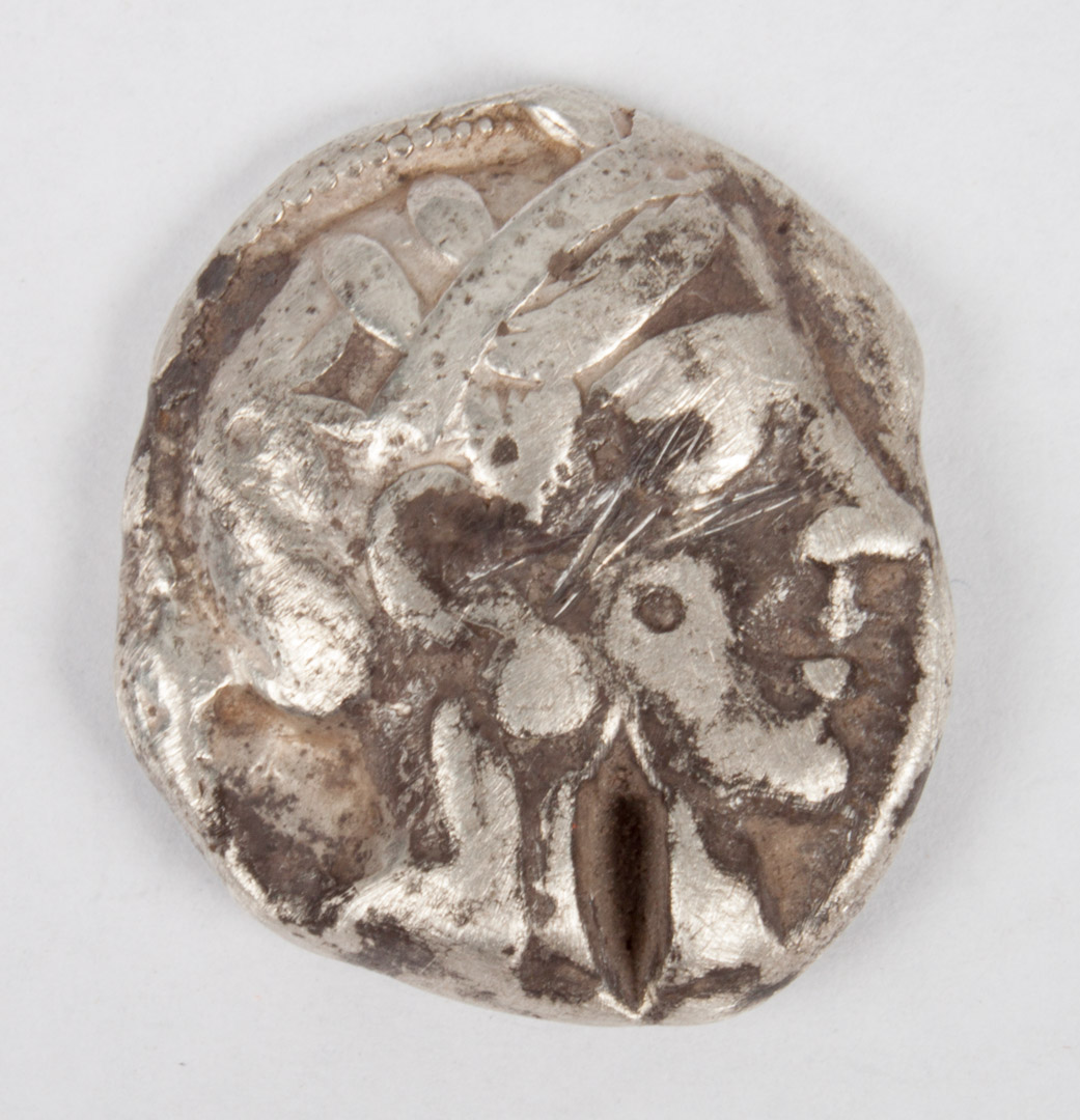 Appraisal: Athens silver tetradrachm circa - B C Head of Athena