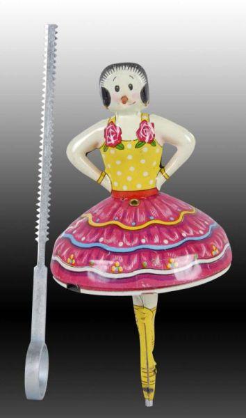 Appraisal: Linemar Olive Oyl Ballet Dancer Toy Description Original box Lithographed