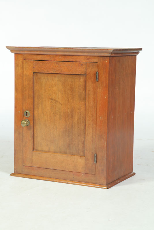 Appraisal: SMALL CABINET American st half th century cherry poplar and