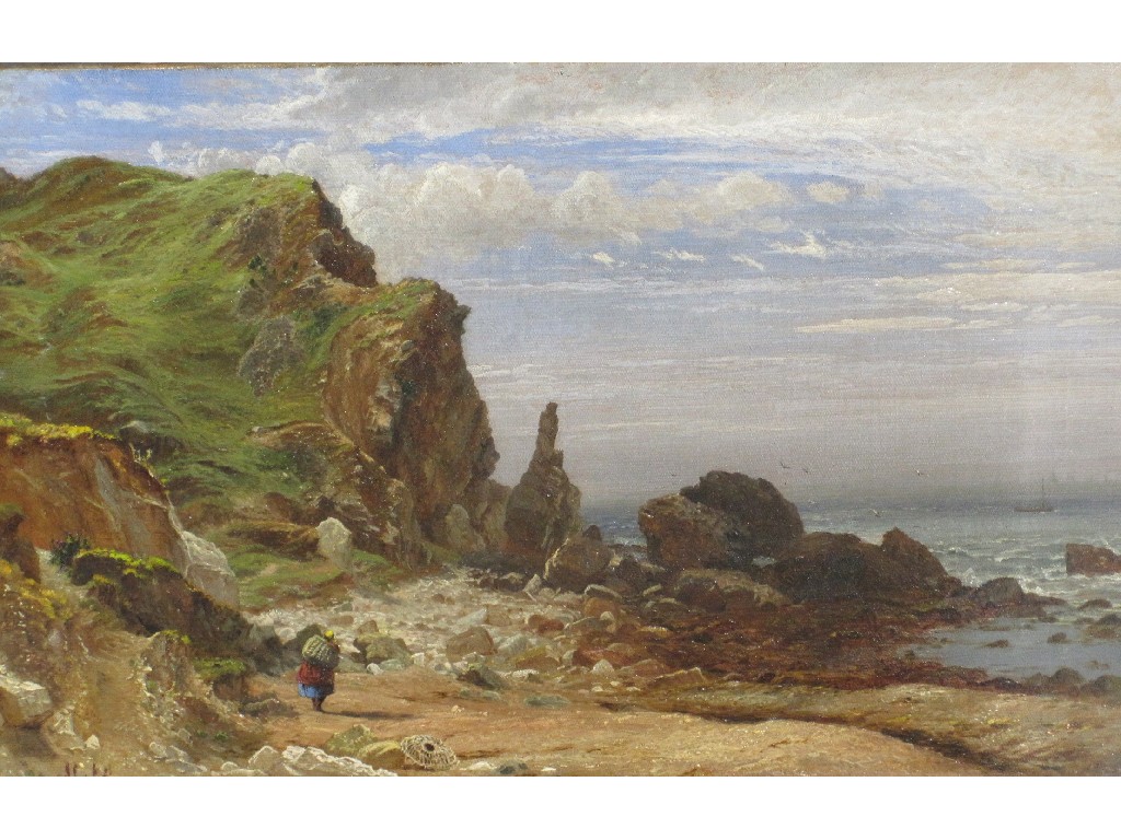 Appraisal: JASPER FRANCIS CROPSEY American - At West Lulworth inscribed on