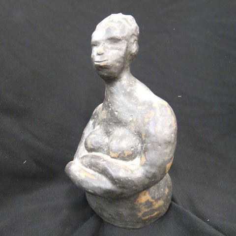 Appraisal: Gertrude W Lilley sculpture Island Woman see base Florida State