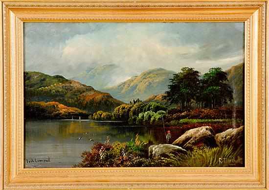 Appraisal: Roberto Angelo Kittermaster Marshall British - LOCH LOMOND oil on