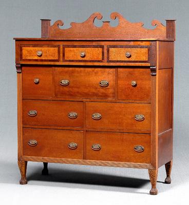 Appraisal: Kentucky whiskey sideboard rare form cherry with poplar and pine