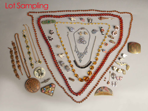 Appraisal: Group of costume jewelry