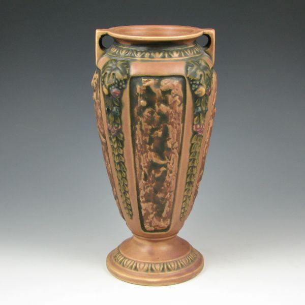 Appraisal: Roseville Florentine - vase Marked in red crayon Mint tall