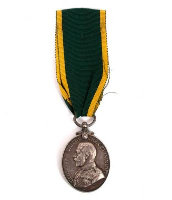 Appraisal: Territorial Force Efficiency Medal G V R Pte-L Cpl-W F