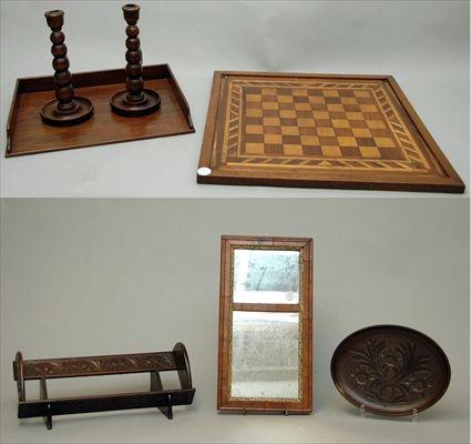 Appraisal: Misc Group of Wooden Articles