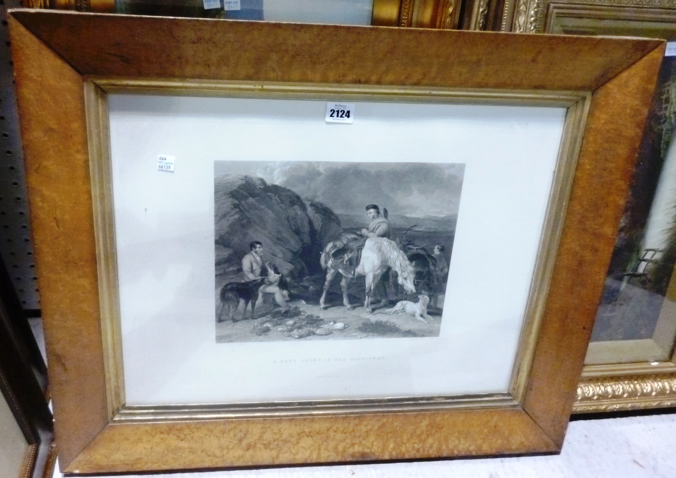 Appraisal: After Abraham Cooper A Days Sport in the Highlands engraving