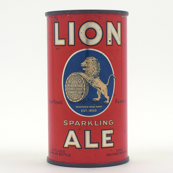 Appraisal: Lion Ale Opening Instruction Flat Top Reference USBC - USBCOI