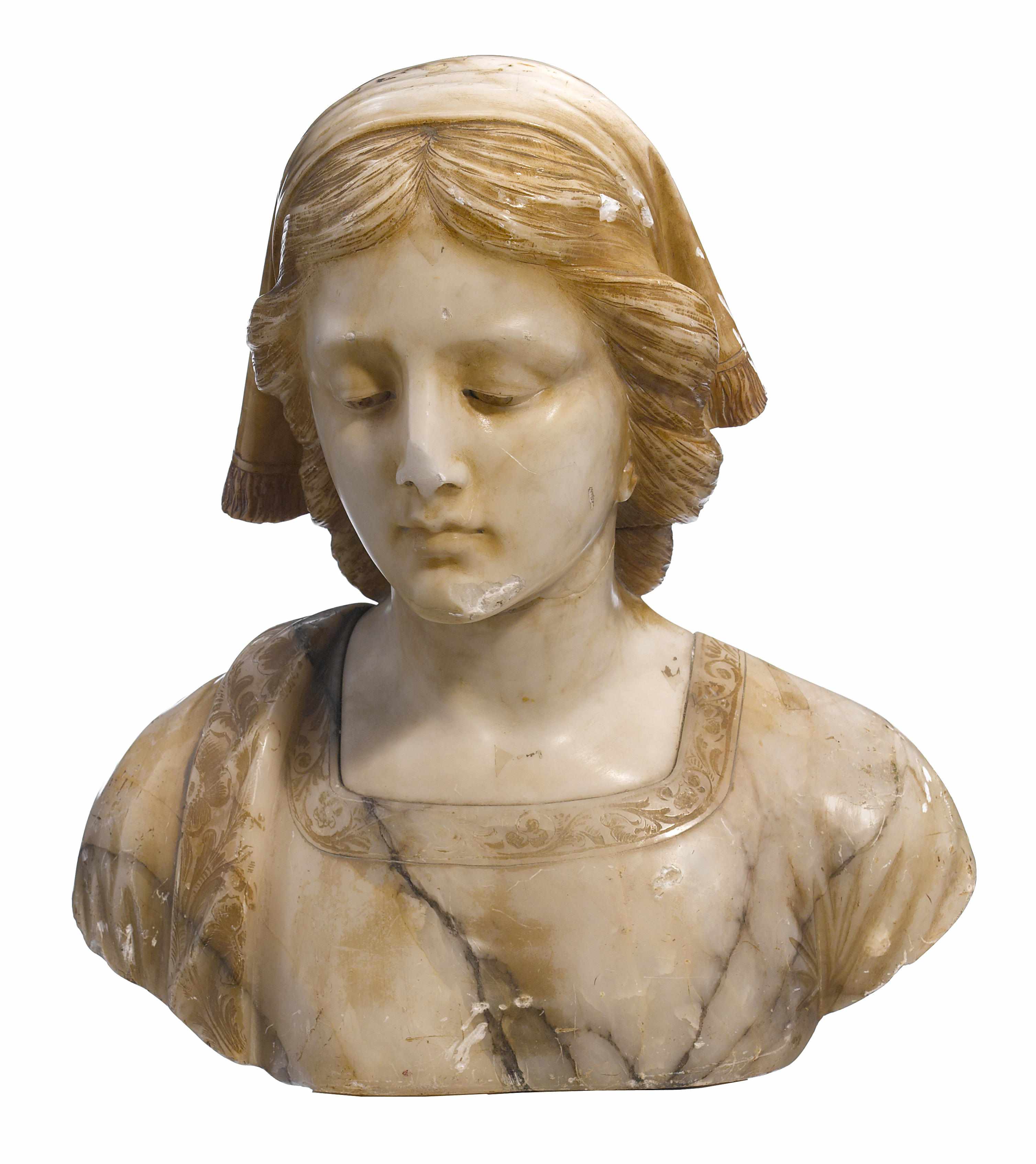 Appraisal: Property from the Warner Bros Studio Collection An Italian carved