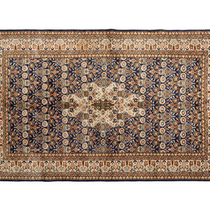 Appraisal: An Indo-Persian Wool Rug th Century feet inches x feet