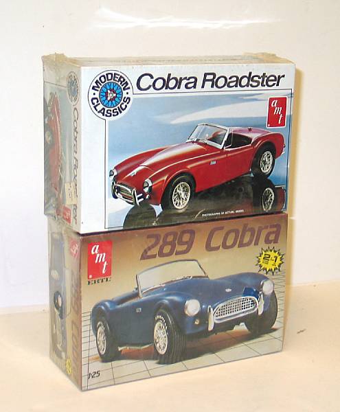 Appraisal: Ford Cobra Model kits Lot of assorted Cobra boxed model