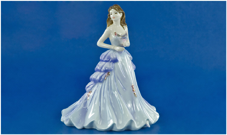 Appraisal: Coalport Figure Happy Anniversary Hand decorated Modelled by Jack Glynn