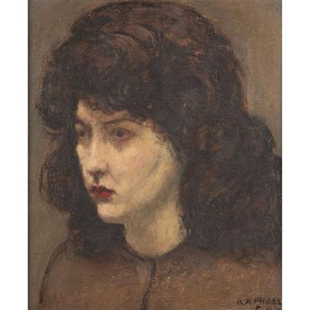 Appraisal: Raphael Soyer American - Study of Maureen Stapleton Estimate -