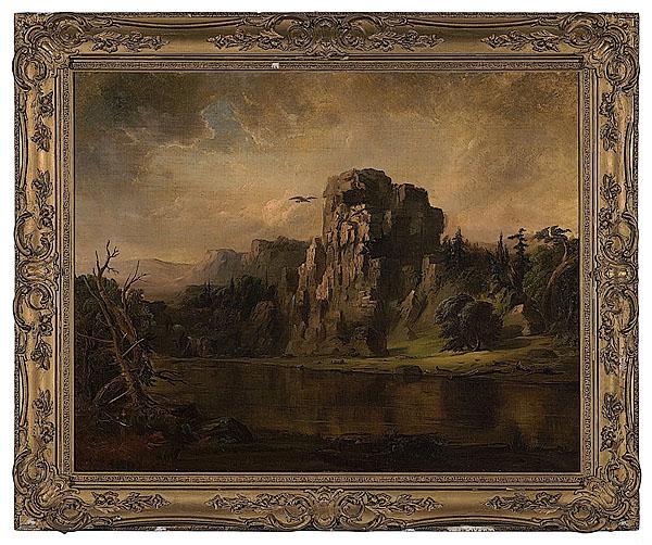 Appraisal: ROBBING THE EAGLE'S NEST BY ROBERT SCOTT DUNCANSON AFRICAN AMERICAN