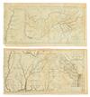 Appraisal: PAYNE JOHN Five engraved folding maps extracted from Payne's Universal