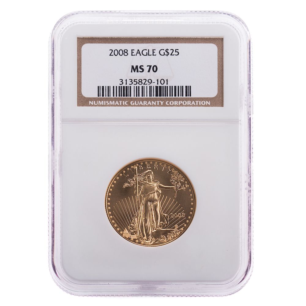 Appraisal: Oz Gold American Eagle NGC MS- MS- perfection can be