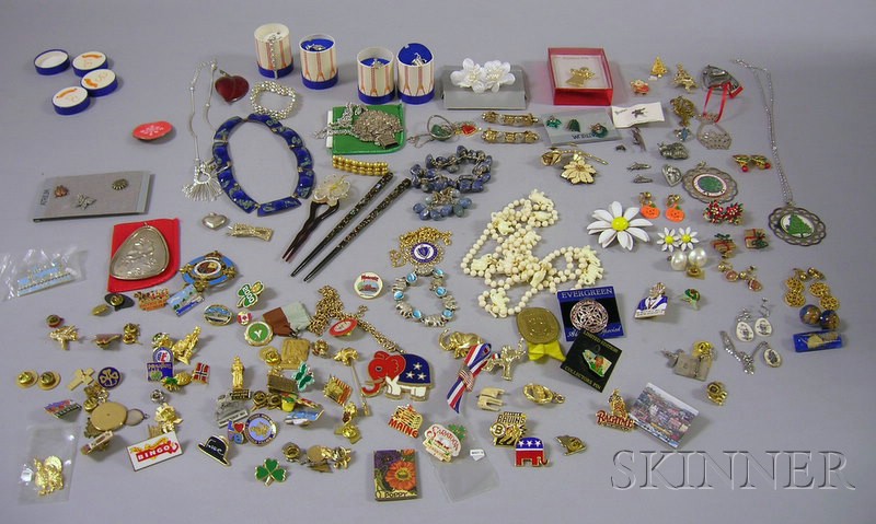 Appraisal: Large Group of Assorted Jewelry and Costume Jewelry including a