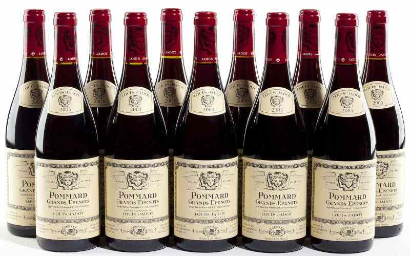 Appraisal: PommardGrands Epenots Louis Jadot bottlesRemoved from Mr Knott's large temperature-controlled