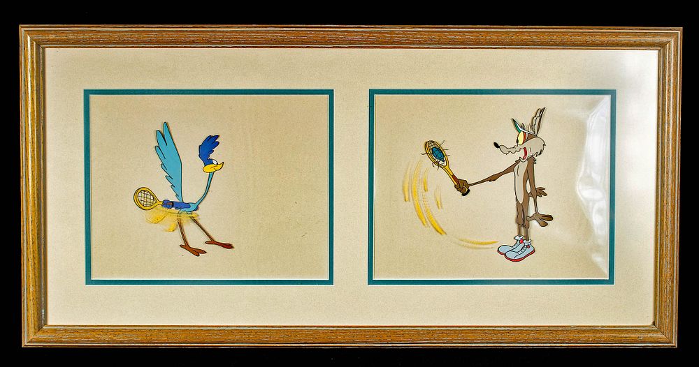 Appraisal: Looney Tunes Animation Cels - Wile E Road Runner United