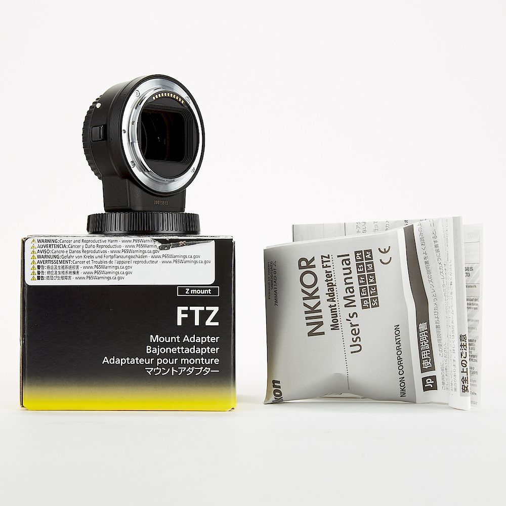 Appraisal: Nikon FTZ Mount Adapter Z Mount Camera Nikon FTZ Mount