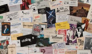 Appraisal: Business Cards Massive Archive of Over Magicians Business Cards Bulk