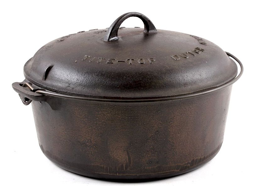 Appraisal: Griswold Cast Iron No Tite-Top Dutch Oven For your bidding