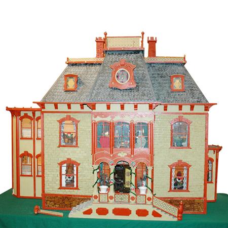 Appraisal: Victorian Style Furnished Doll House Estimate -