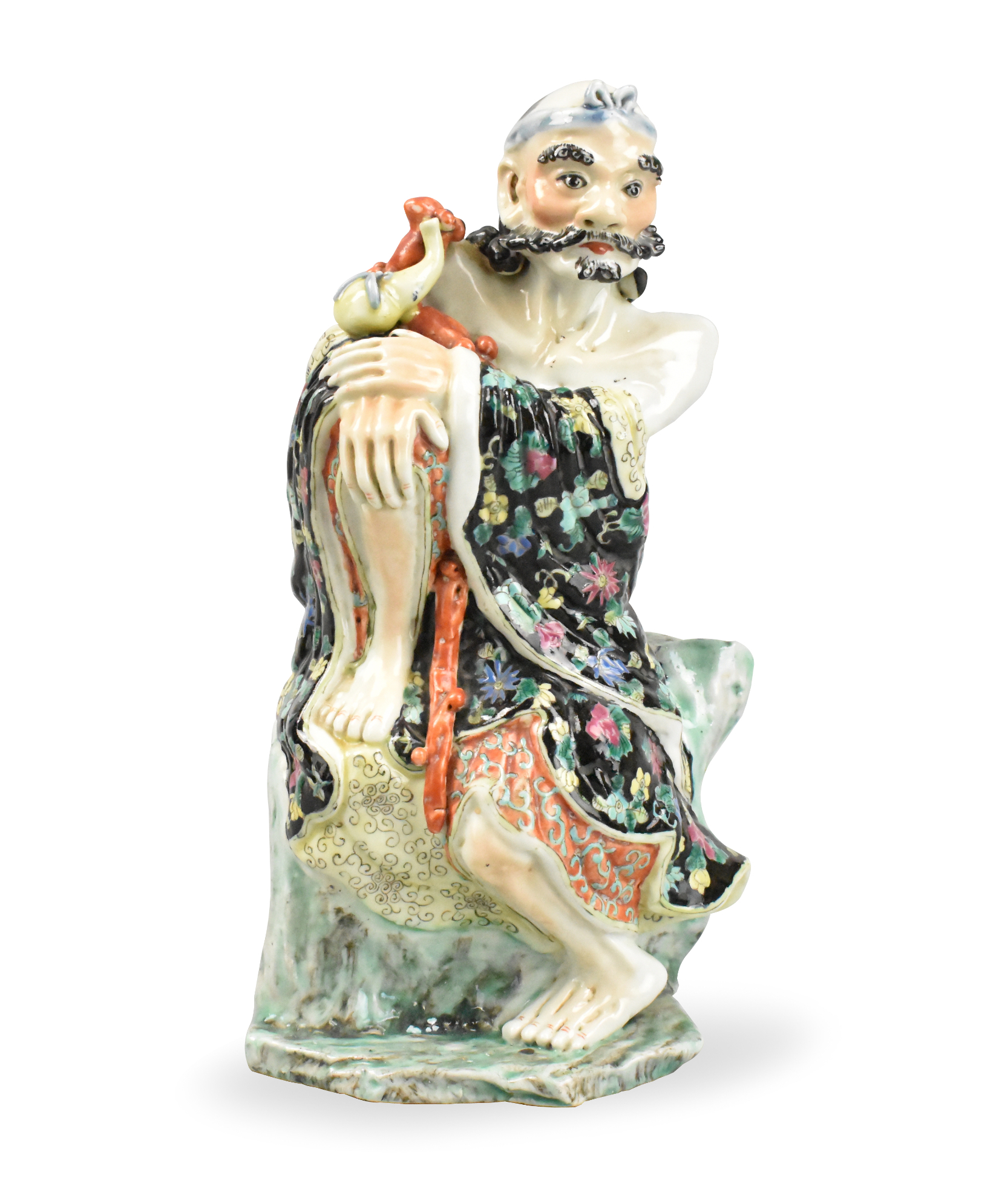 Appraisal: A Chinese famille rose figurine dating from the Repbulic period