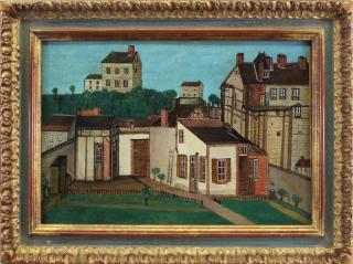 Appraisal: Louis Vivin France Louis Vivin - Oil on canvas painting