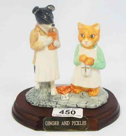 Appraisal: Beswick Beatrix Potter Tableau Figure Ginger and Pickles Limited Edition