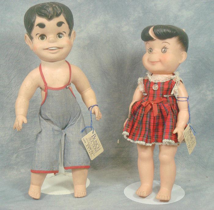 Appraisal: Dondi comic Strip Character Dolls and inches tall rubber dolls