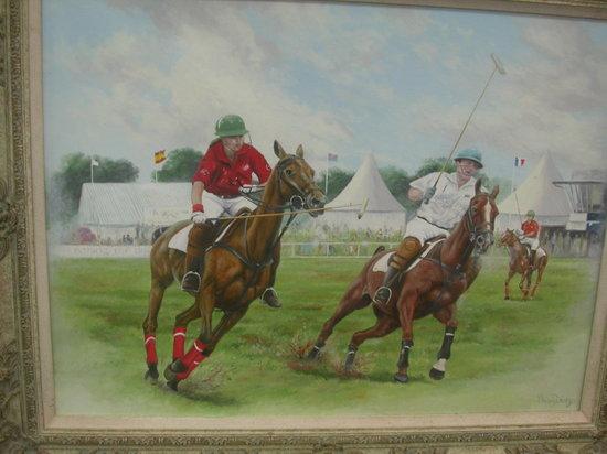 Appraisal: Brian Tovey Polo Match England V Rest of World Royal